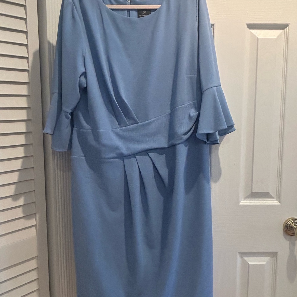 Adrianna Pappell Elegant Blue Dress - Picture 3 of 5